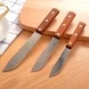 Factory direct, stainless steel, wood handle boning knife butcher knife fruit knife chef knife kitchen knives