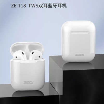 Zeki hot style 1:1 TWS wireless bluetooth headset popover 5.0 in-ear type with charging box in stock