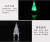 Christmas tree electronic candle party set up candles smokeless process simulation decorative candles