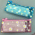 Korean version of simple Large capacity students Transparent Pen Bag Ins Personality Personality Day 