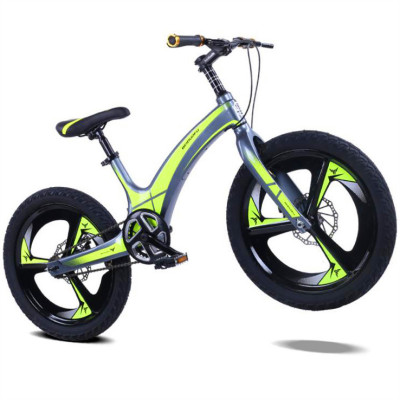 Children's bicycle magnesium alloy 20 inch mountain student car disc brake single speed children's bicycle