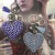 Size 8 +16 diamond heart key chain pendant