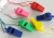 Sporting goods plastic whistles children's toys color cheer nodwhistle fans factory direct