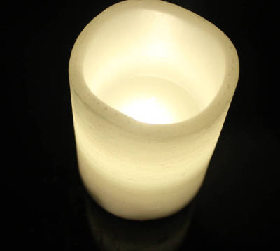 2 - key remote control luminescent electronic candle wax discolored candle lamp creative gifts