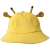 Giraffe ears design fisherman parent-child cartoon yellow sun hat summer children basin hat (28)