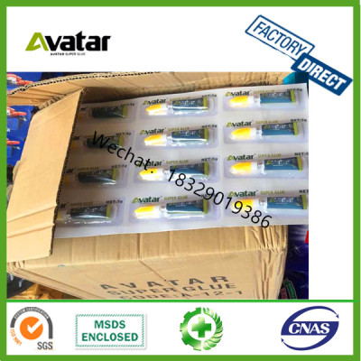 AVATAR factory direct saleTransparent Liquid Glue Instant Bonding Magic Super Glue 5g with best quality