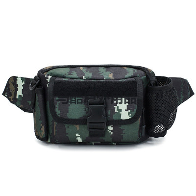 Outdoor camouflage multi-functional diversion canteen Fanny pack military fans leisure cycling mountaineering one-shoulder bag sports Fanny pack