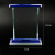 New model large area face glass trophy plaque with graduation honors and sports events awards