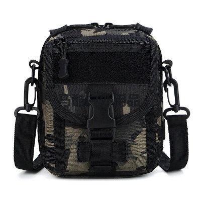 Camouflage tactics multi-functional bag bag army fans large screen mobile phone bag leisure shoulder bag sports bag