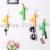 Slingifts Bamboo shaped hanger key hook creative multi-functional toothpick q-tip storage box