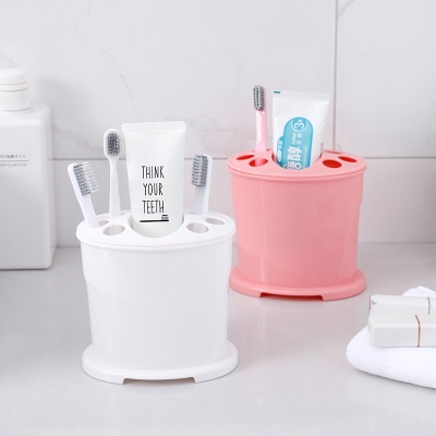 T18-8101 Household Kitchen Tableware Kitchenware Storage Box New Bathroom Toothbrush Holder Multi-Functional Creative