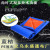 Blue orange PE awning outdoor plastic rain cover sun protection and heat insulation awning