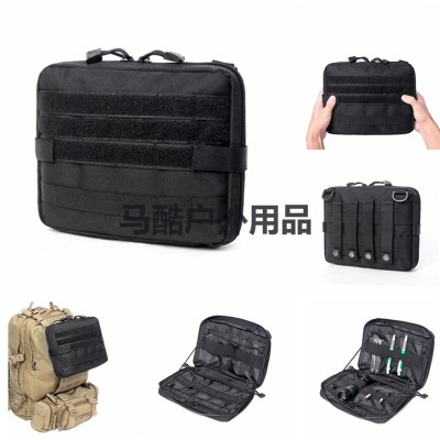 Outdoor tactics multi-function tactics package lifesaving medical package military fan tactics accessory package leisure sports bag