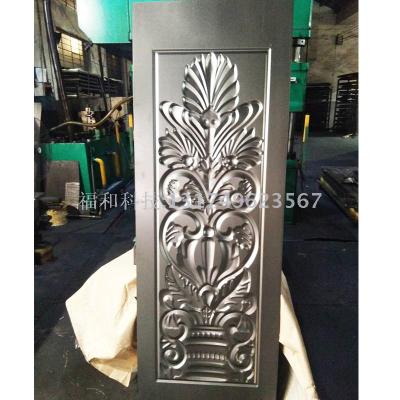 Anti-theft door embossed steel plate door plate cold rolled zinc steel plate galvanized door plate