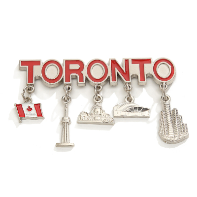 Canada Letter Bar Pendant Tourist Souvenir Yiwu Factory Gift Customization