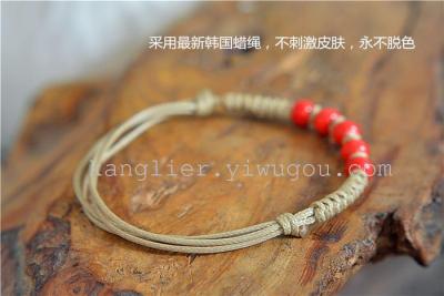Jingdezhen handmade creative ceramic bracelet female Korean Bohemian style ceramic jewelry