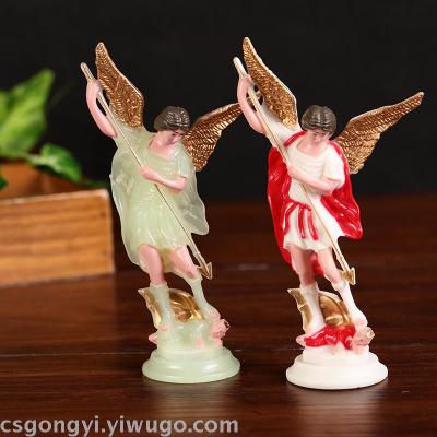 New hot selling creative Catholic Christian poses model box saint angel manufacturers direct wholesale