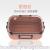 Large capacity plastic lunch box creative simple transparent lunch box literary young men and women bento box