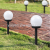 Outdoor waterproof solar ball bubble shaped lawn lights beautiful decorative lighting garden lights