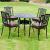 Outdoor tieyi leisure garden small tea table furniture outdoor balcony patio tables and chairs