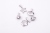 Stock  Stainless steel heart-shaped diy pendant heart-shaped diy pendant