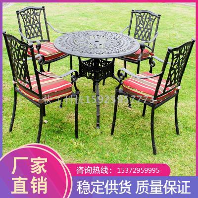 Outdoor tieyi leisure garden small tea table furniture outdoor balcony patio tables and chairs