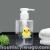 Manufacturer sells PET square travel bottles of body wash shampoo and cosmetic lotion