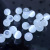 S925 sterling silver diy handmade accessories without holes opal beads spot semi-finished beads