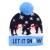 Stock Christmas hat flash hat knitted winter hat led children's light hat post-festival gift wool hat