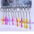 12 a card 6*3cm fashionable plastic cross pendant keyring Christian religious jewelry gifts