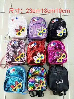 Fashion popular cute cartoon students school bag snacks backpack