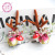 Wholesale Christmas headdress couple bobby pin Imitation antler mushroom baby hairpin