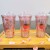 450ml Strawberry Double-Layer Plastic Cup Cup with Straw with Lid Double-Layer Cover Spot Stock