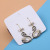 Rhinestone Earrings Super Flash Korean Dongdaemun New Luxury Dinner Tassel Temperamental Long Pearl Women's Earrings
