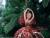 Christmas fairy red and bright flower dress fairy Christmas pendant Christmas interior decoration doll