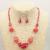 Cross-border hot-selling spring and summer temperament accessories pure handmade women's crystal acrylic necklace choker