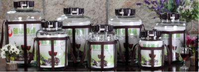 Chuangfeng Glass Cover Wine Jar Home Brewing Can Mei Bottle Series Health Multi-Purpose Bottle Storage Jar