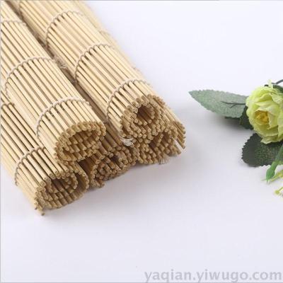 Bamboo sushi roll curtain to do seaweed rice wrap tool bamboo strip roll original bamboo color