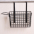 Creative Bathroom Hair Dryer Rack Multi-Functional Kitchen Storage Rack Bathroom Hanger behind the Door Kitchen Cabinet Storage Rack H