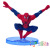 Movie theme around 7 spiderman cake set a micro - landscape accessories animation manual