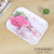 Color Printing Pattern Tea Tray Tray Rectangular Melamine Creative Living Room Delicate Fruit Plate Plastic Tray
