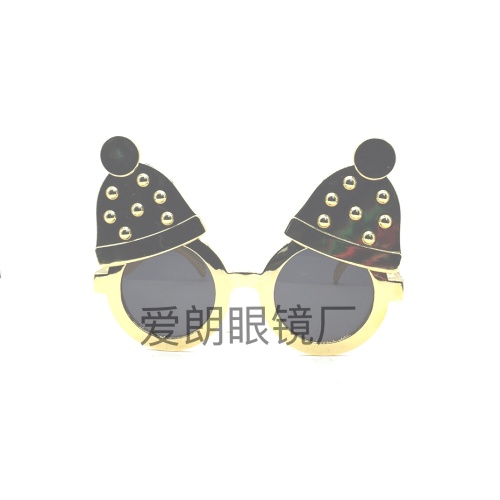 supply party glasses professional production ball glasses christmas ball christmas hat glasses