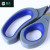 Double Color Handle Stainless Steel Scissors Office Household Tailor Scissors Paper Cutter Cloth Scissors