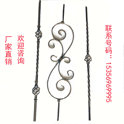 Tieyi fittings staircase flower column flower curved flower solid tieyi flower collection