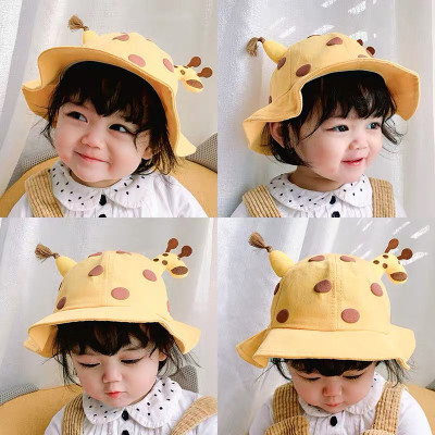 Qiu Shuo children's Hat Spring and Autumn anti-droplet isolation mask detachable baby fisherman Hat to protect the baby