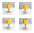 Qiu Shuo children's Hat Spring and Autumn anti-droplet isolation mask detachable sentiment wool felt Accessories wrap