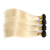 12A Clockwork Hair Weft 613 Gold Hair Weft Blonde Hair Straight Stock Spot Gold Wig Connection Method