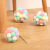 Pet Supplies Fashion New Plush Pet Cat Toy Macaron Beautiful Color Bell Funny Cat Toy Ball