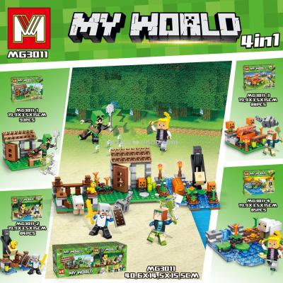 Lego bricks - my world Steve farm