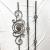 Tieyi fittings staircase flower column flower curved flower solid tieyi flower collection